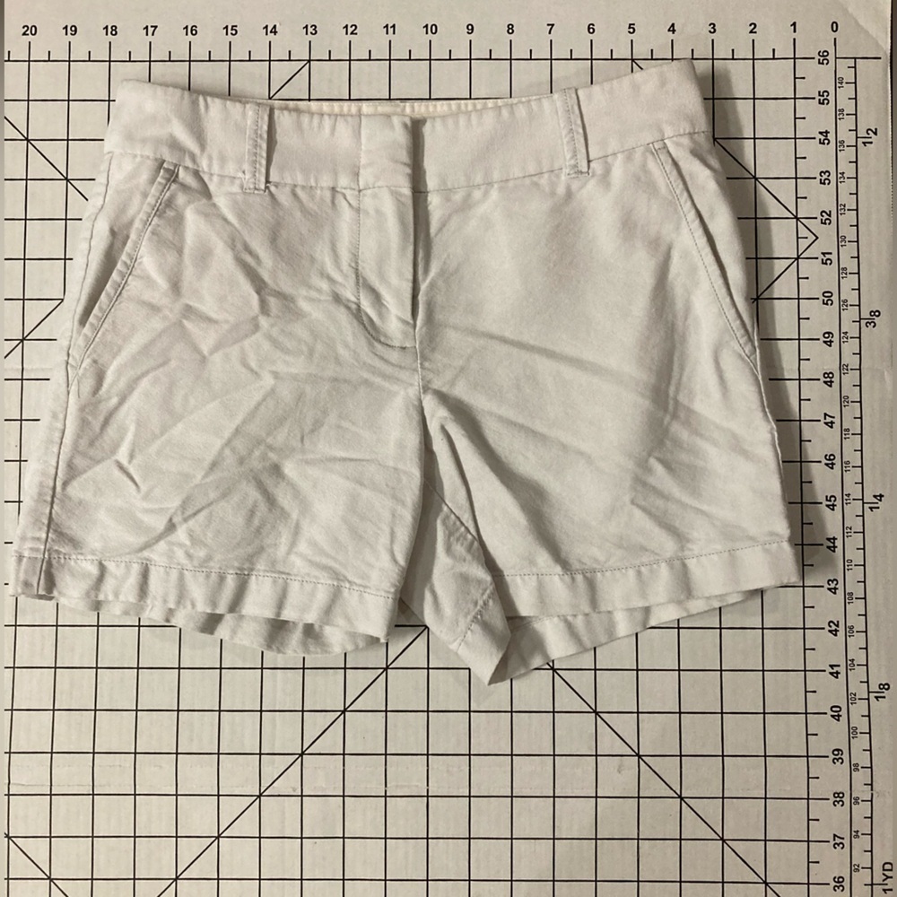 J. Crew Women’s Size 0 White Classic Chino Short